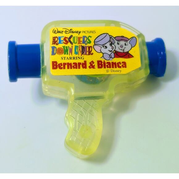 Vintage 1989 Disney's Rescuers Down Under Bernard and Bianca McDonald's Toy - Picture 2 of 5